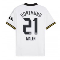 Camiseta Borussia Dortmund Donyell Malen #21 Tercera Equipación 2024-25 manga corta